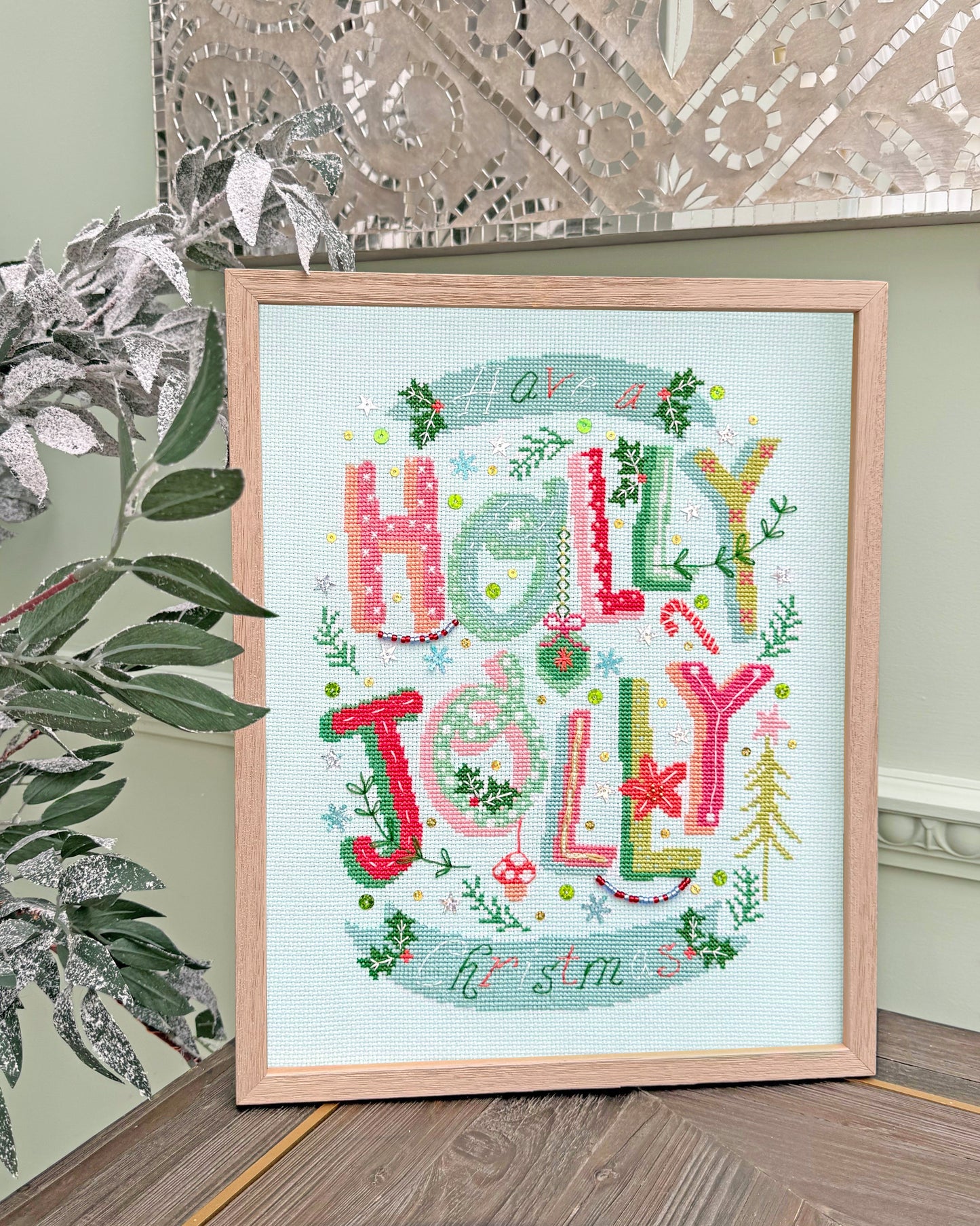 Holly Jolly Christmas - Bothy Threads Cross Stitch Kit XHY12