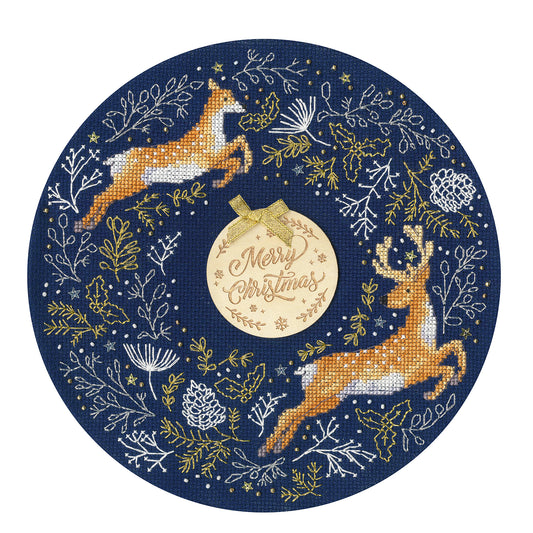 Woodland Wreath - Bothy Threads Cross Stitch Kit XJS1