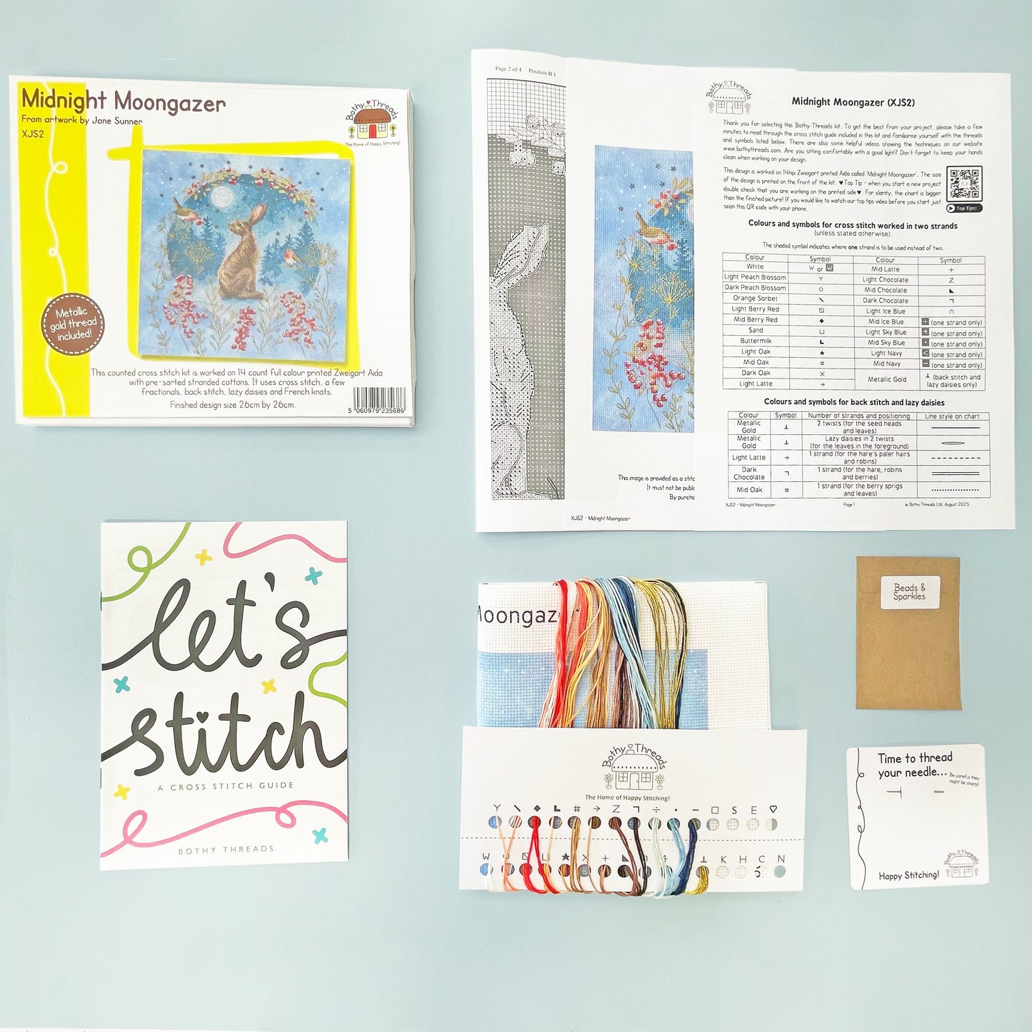 Midnight Moongazer - Bothy Threads Cross Stitch Kit XJS2