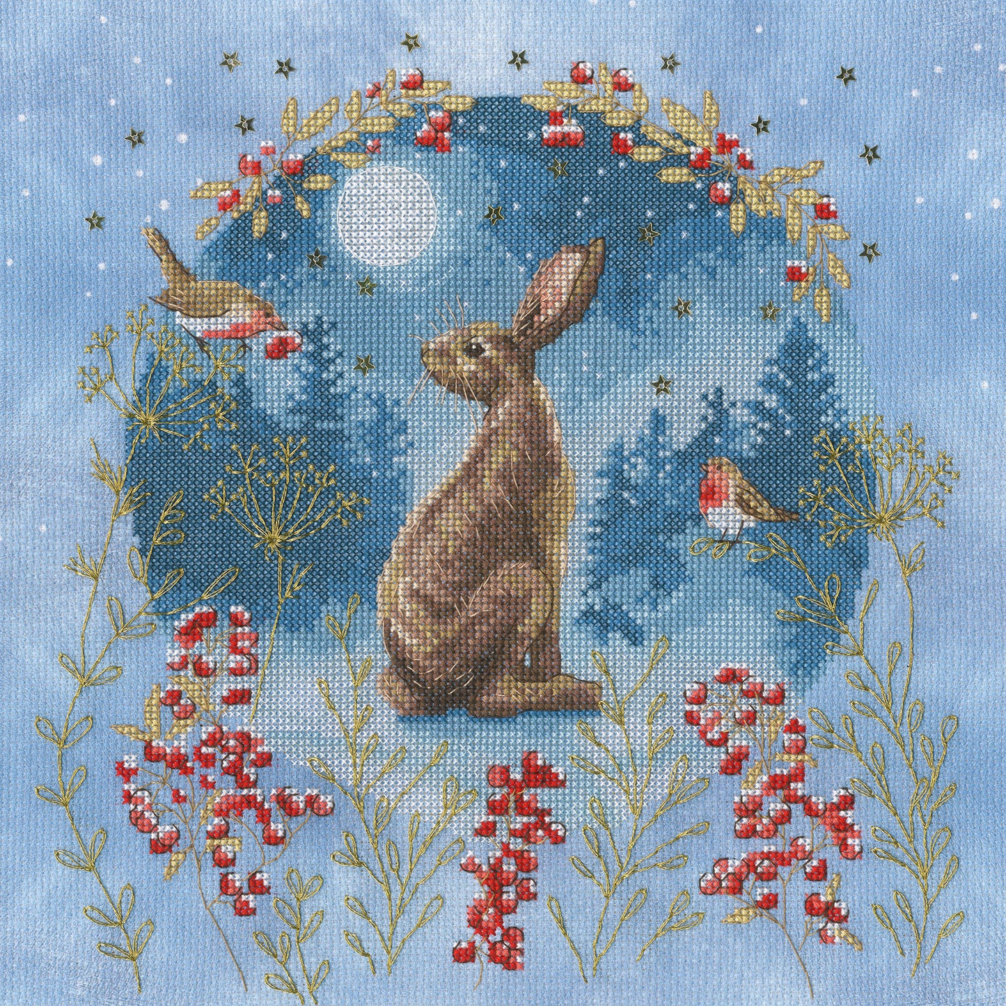 Midnight Moongazer - Bothy Threads Cross Stitch Kit XJS2