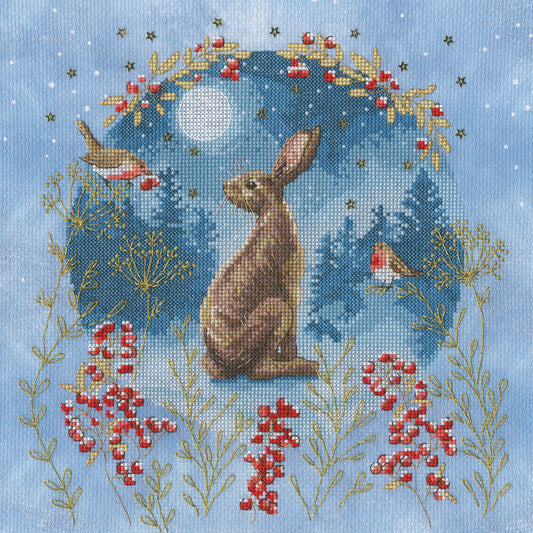 Midnight Moongazer - Bothy Threads Cross Stitch Kit XJS2