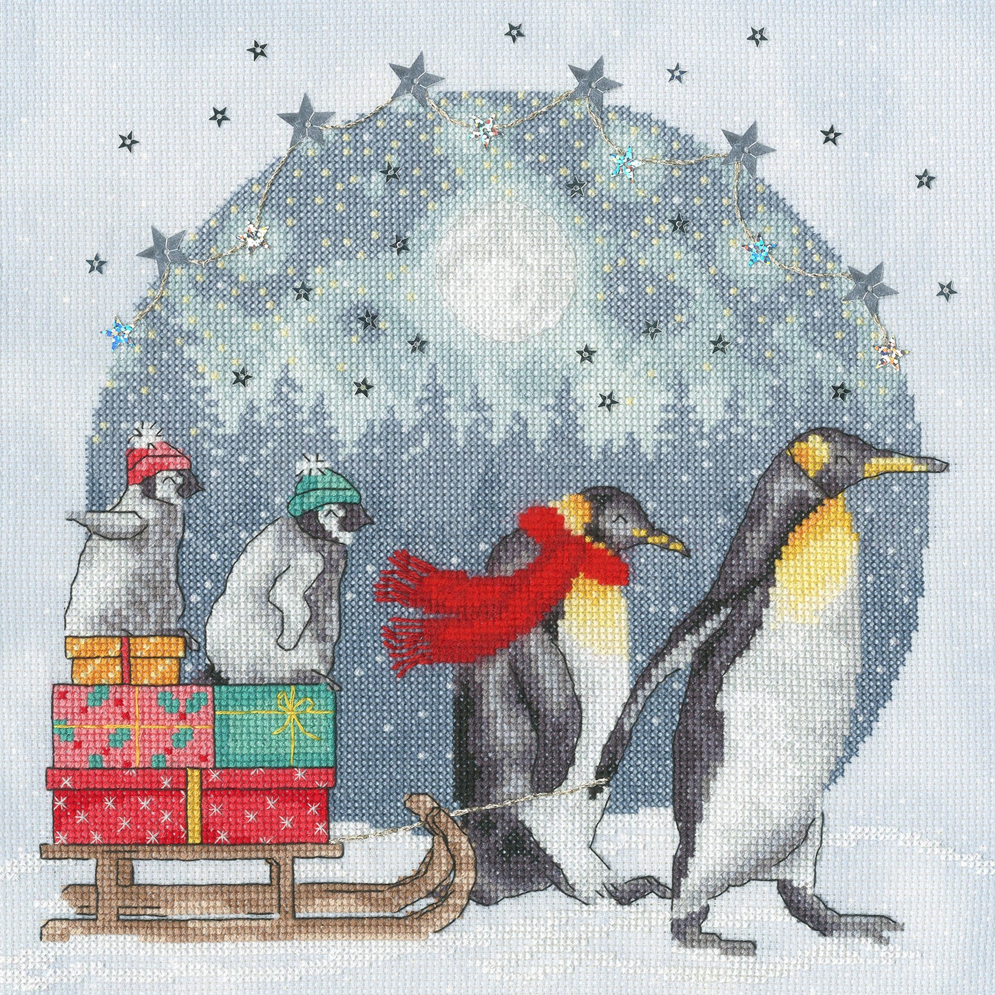Winter Waddle - Bothy Threads Cross Stitch Kit XJS3