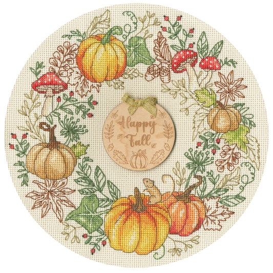 Autumn Wreath - Bothy Threads Cross Stitch Kit XJS7