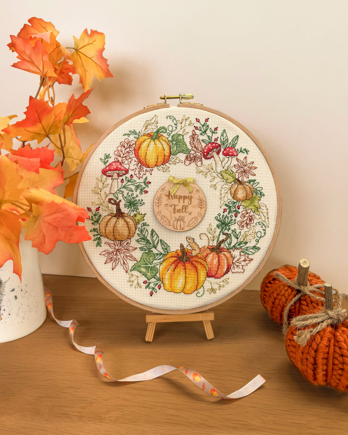 Autumn Wreath - Bothy Threads Cross Stitch Kit XJS7