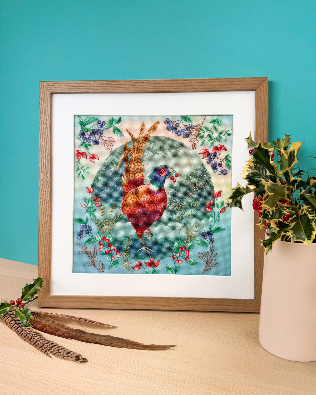 Fall Feathers - Bothy Threads Cross Stitch Kit XJS8