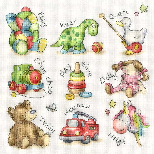Play! - Bothy Threads Cross Stitch Kit XKG25
