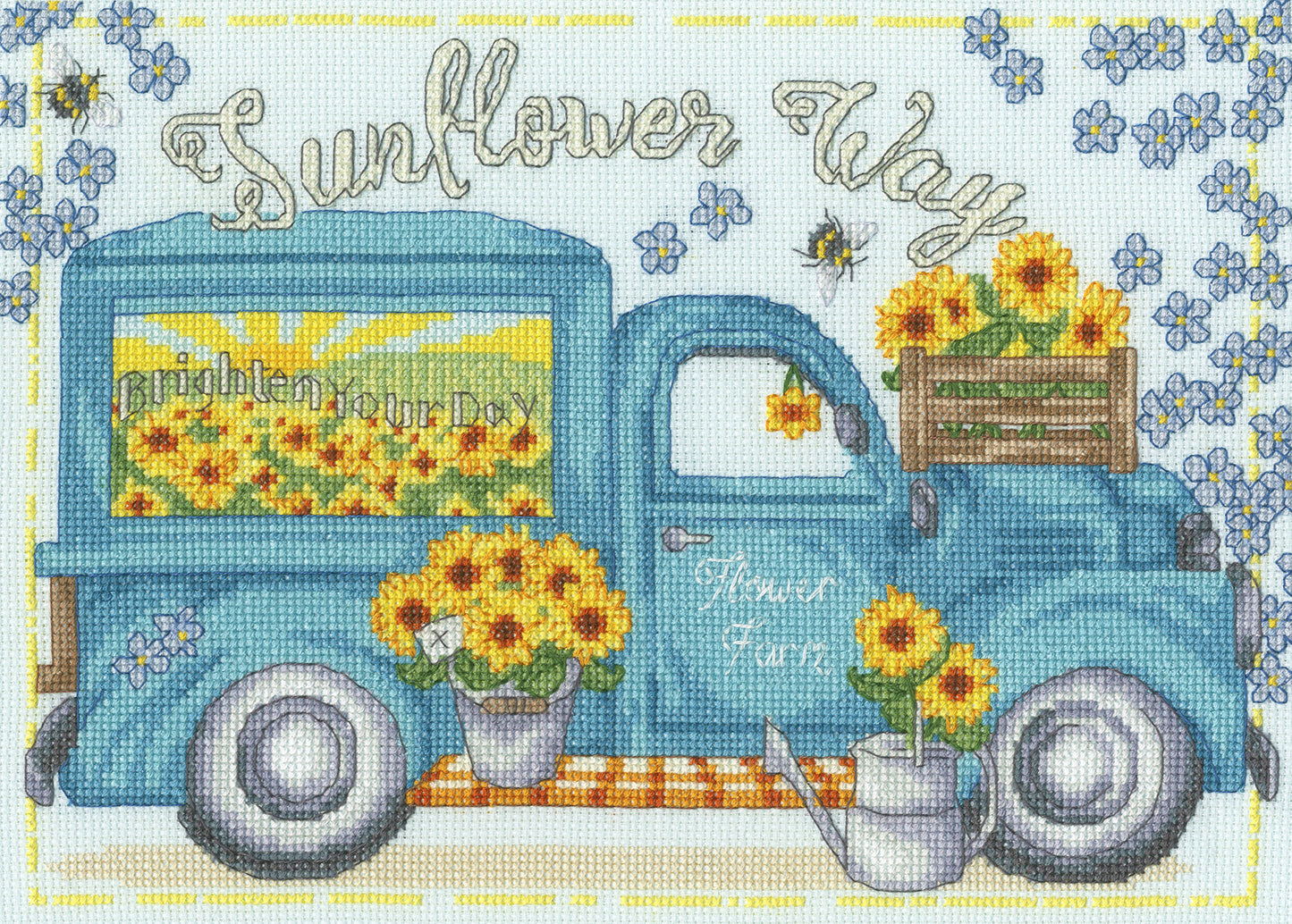 Sunflower Way - Bothy Threads Cross Stitch Kit XKTB26