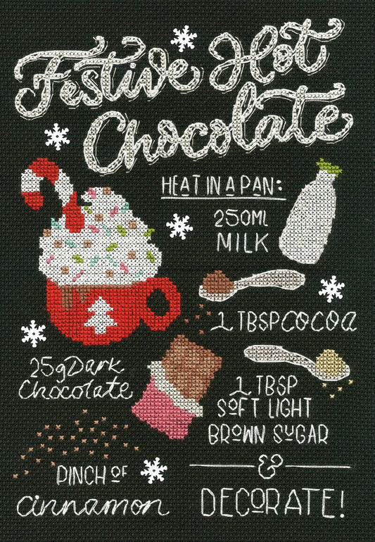 Festive Hot Chocolate - Bothy Threads Cross Stitch Kit XLJ1