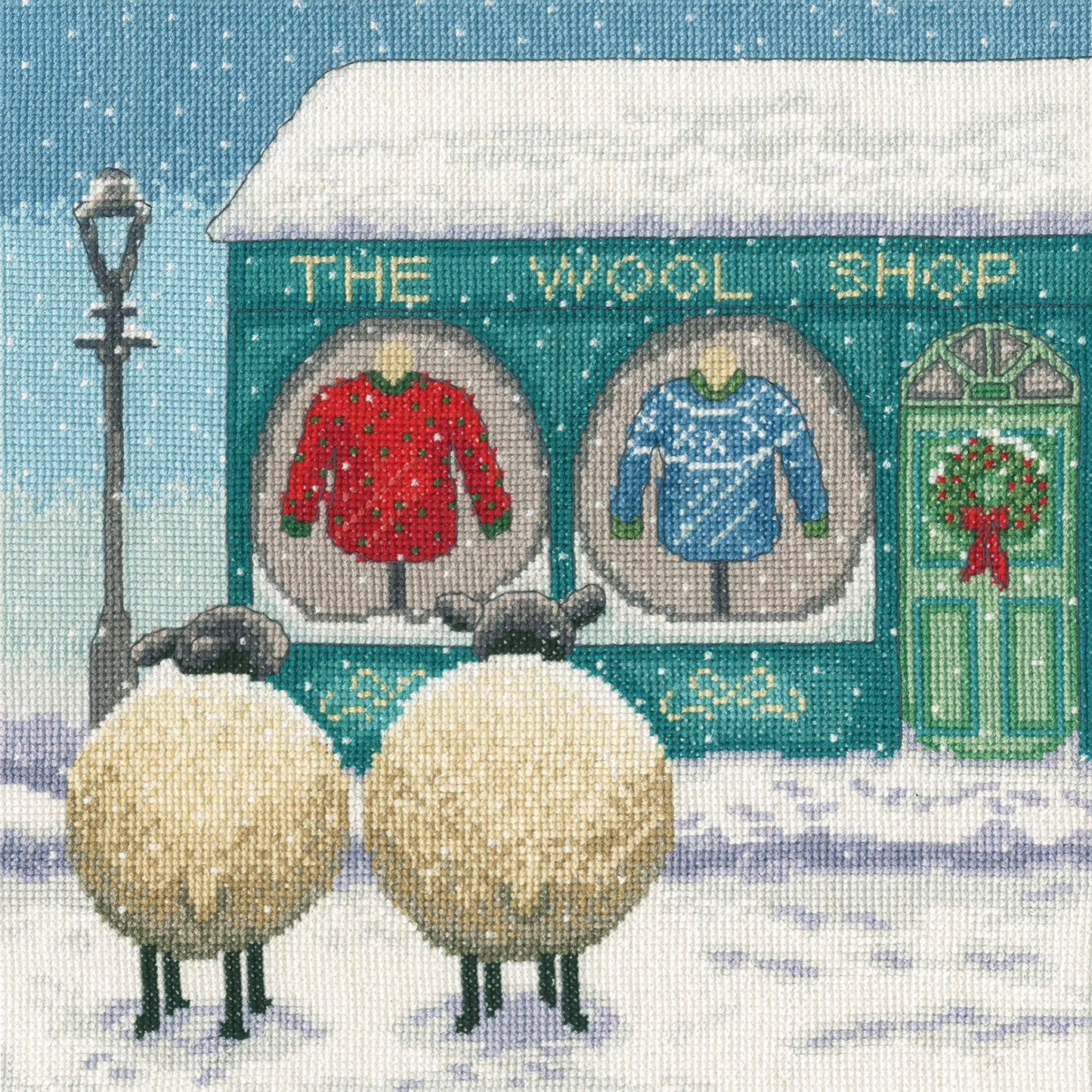 The Wool Shop  - Bothy Threads Cross Stitch Kit XLP18