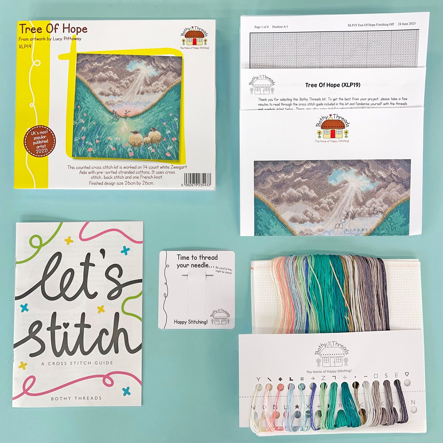 Tree Of Hope - Bothy Threads Cross Stitch Kit XLP19