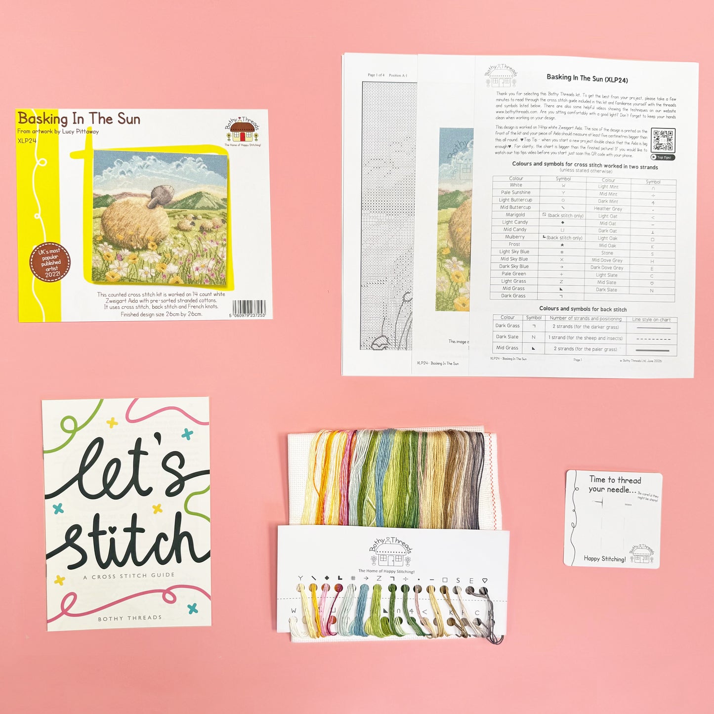 Basking In The Sun - Bothy Threads Cross Stitch Kit XLP24