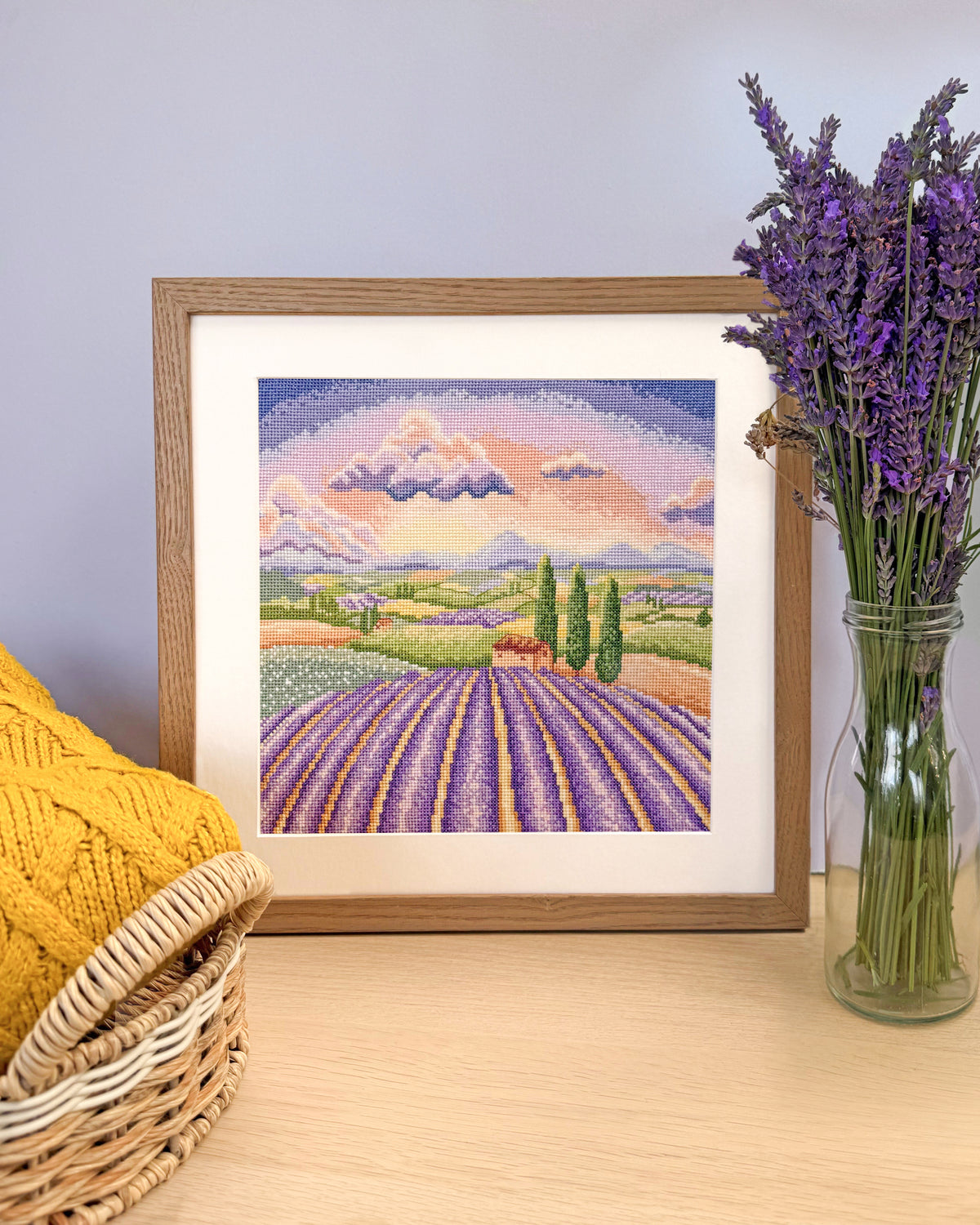 Lavender Fields - Bothy Threads Cross Stitch Kit XLP26
