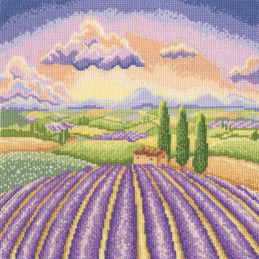 Lavender Fields - Bothy Threads Cross Stitch Kit XLP26