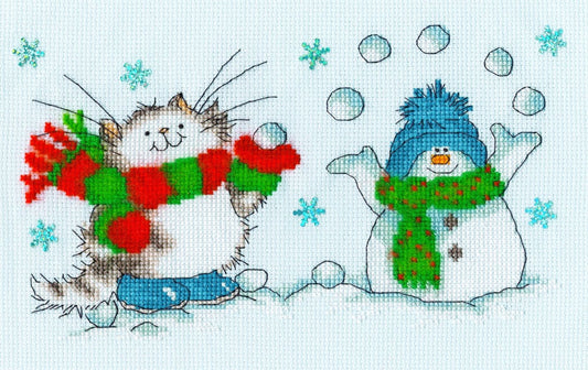 It's Snow Fun Without You - Bothy Threads Cross Stitch Kit XMS43