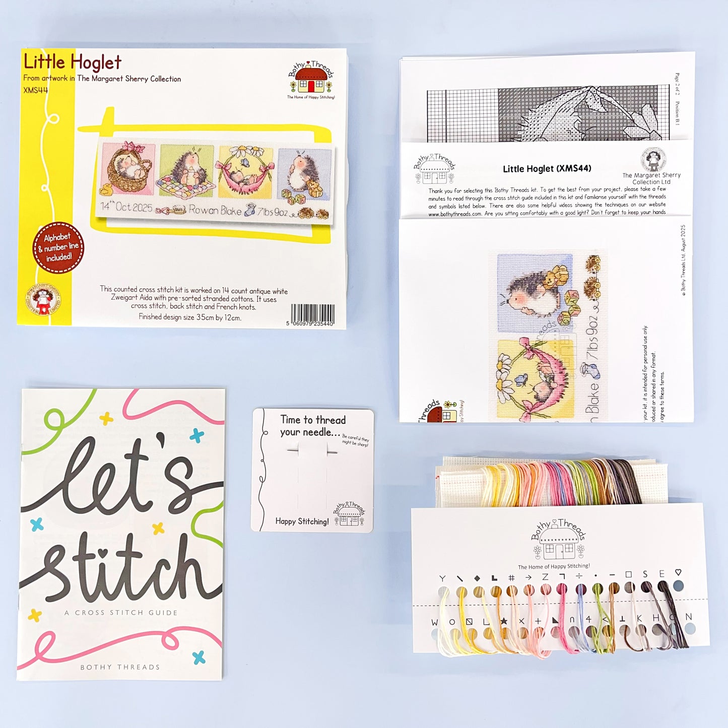 Little Hoglet - Bothy Threads Cross Stitch Kit XMS44