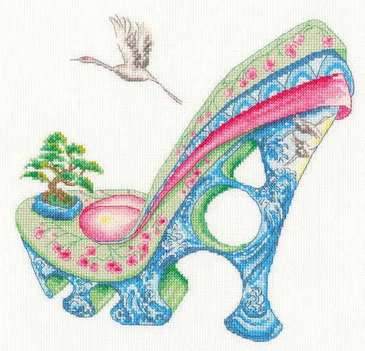 Osaka Spring - Bothy Threads Cross Stitch Kit XSK10