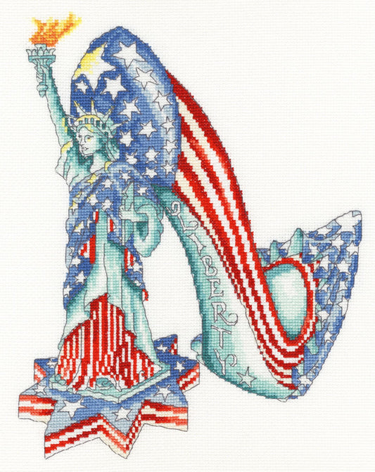 Liberty - Bothy Threads Cross Stitch Kit XSK12