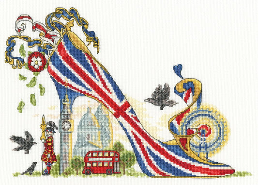 Britannia - Bothy Threads Cross Stitch Kit XSK23