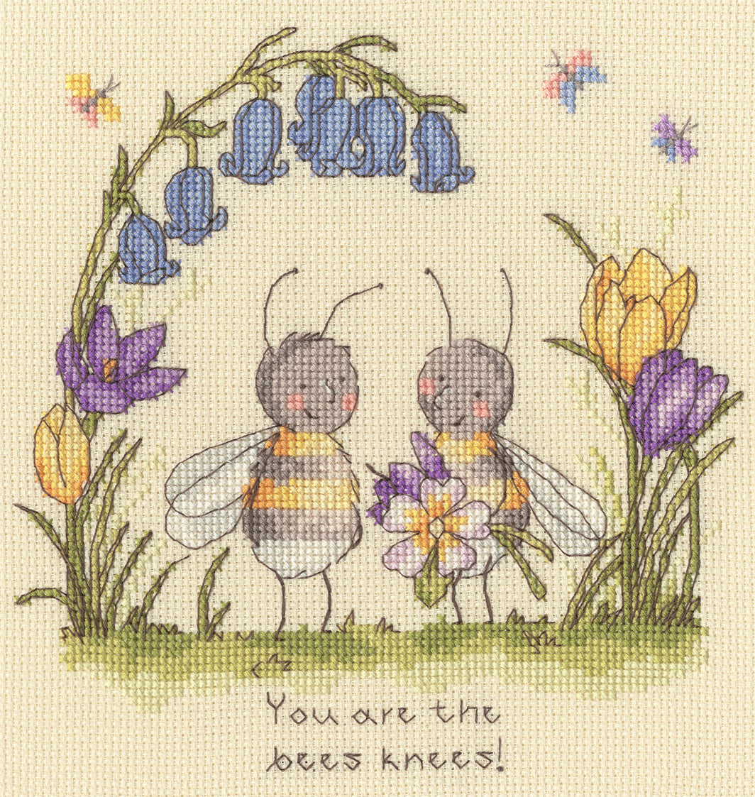 Bees Knees - Bothy Threads Cross Stitch Kit XSN4
