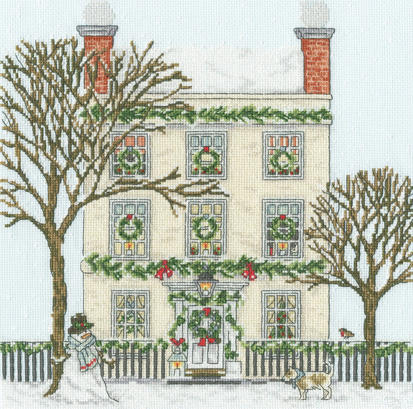 Christmas Townhouse - Bothy Threads Cross Stitch Kit XSS31