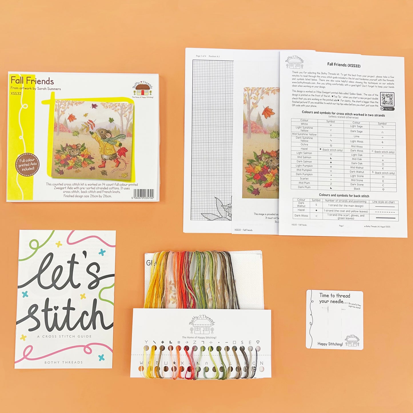 Fall Friends - Bothy Threads Cross Stitch Kit XSS32