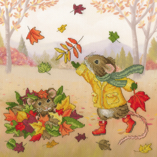 Fall Friends - Bothy Threads Cross Stitch Kit XSS32