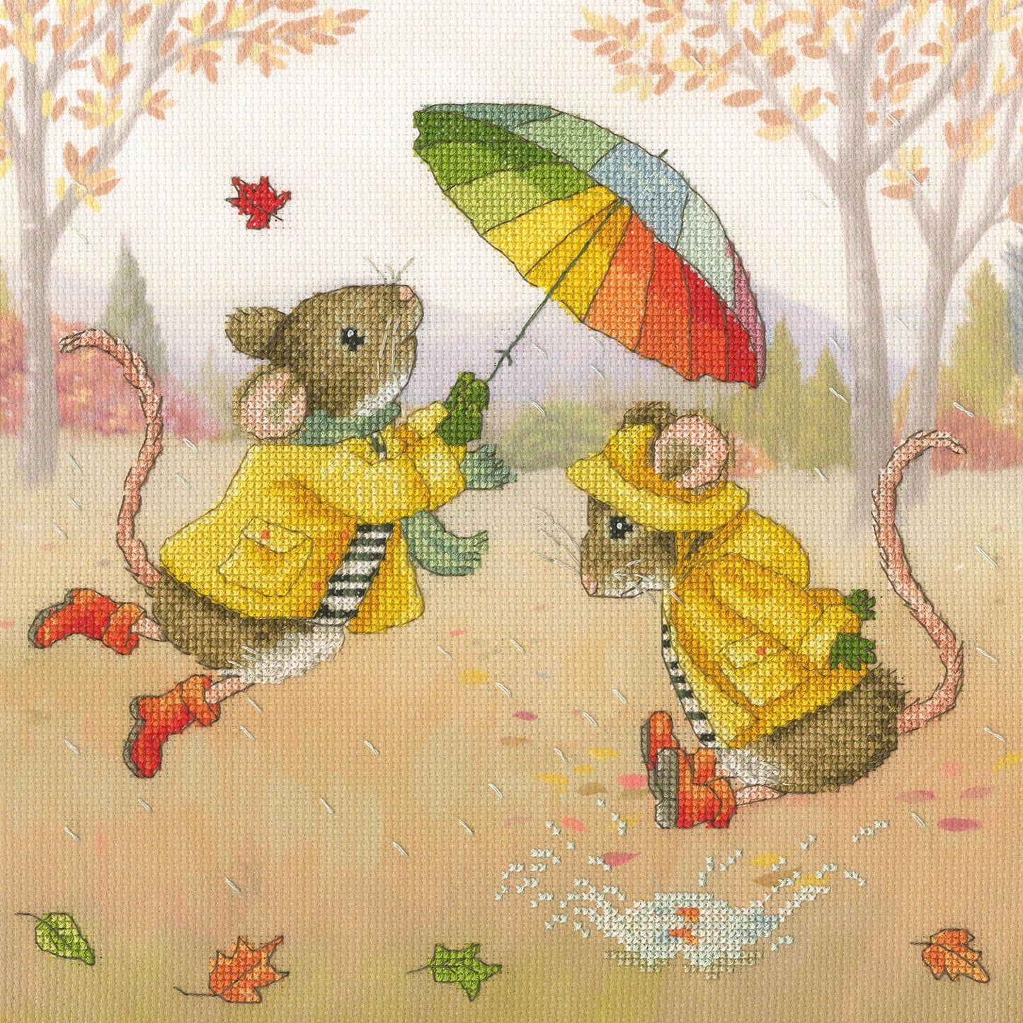 Sunshine And Showers - Bothy Threads Cross Stitch Kit XSS33