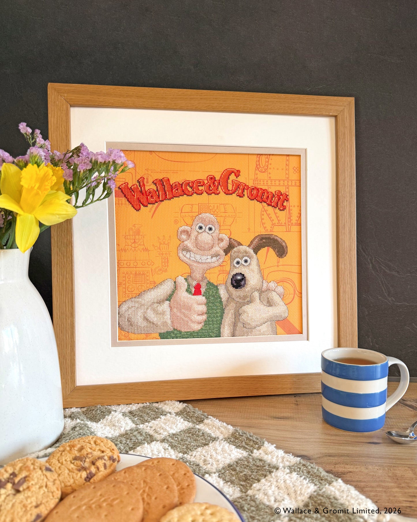Wonderfully W&G - Wallace & Gromit - Bothy Threads Cross Stitch Kit XWG1