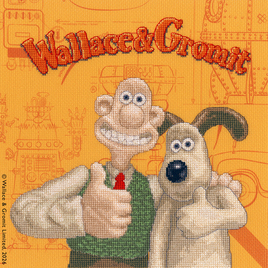 Wonderfully W&G - Wallace & Gromit - Bothy Threads Cross Stitch Kit XWG1
