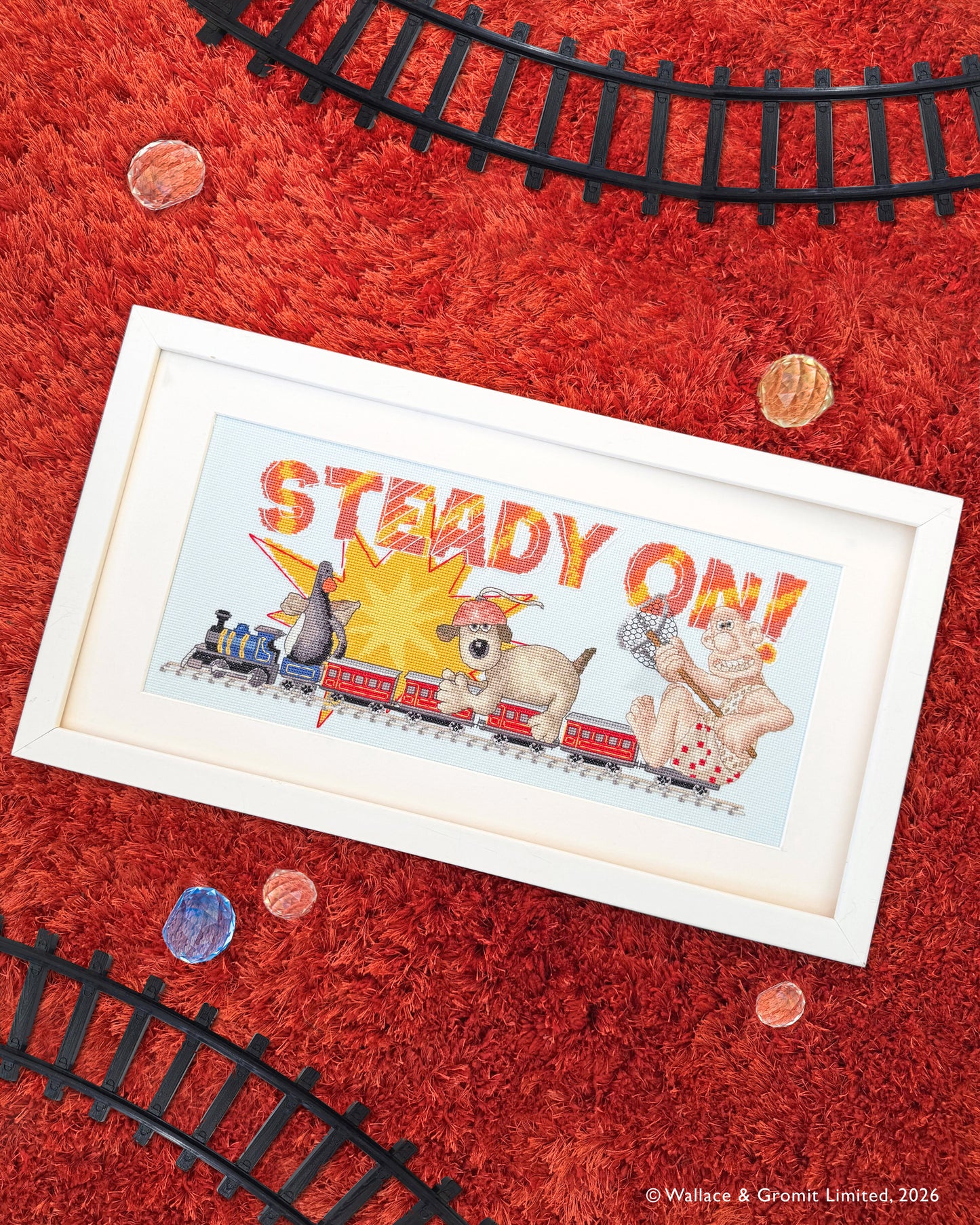 Steady On! - Wallace & Gromit - Bothy Threads Cross Stitch Kit XWG5