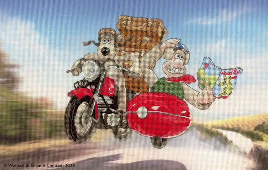 Cracking Holidays! - Wallace & Gromit - Bothy Threads Cross Stitch Kit XWG6
