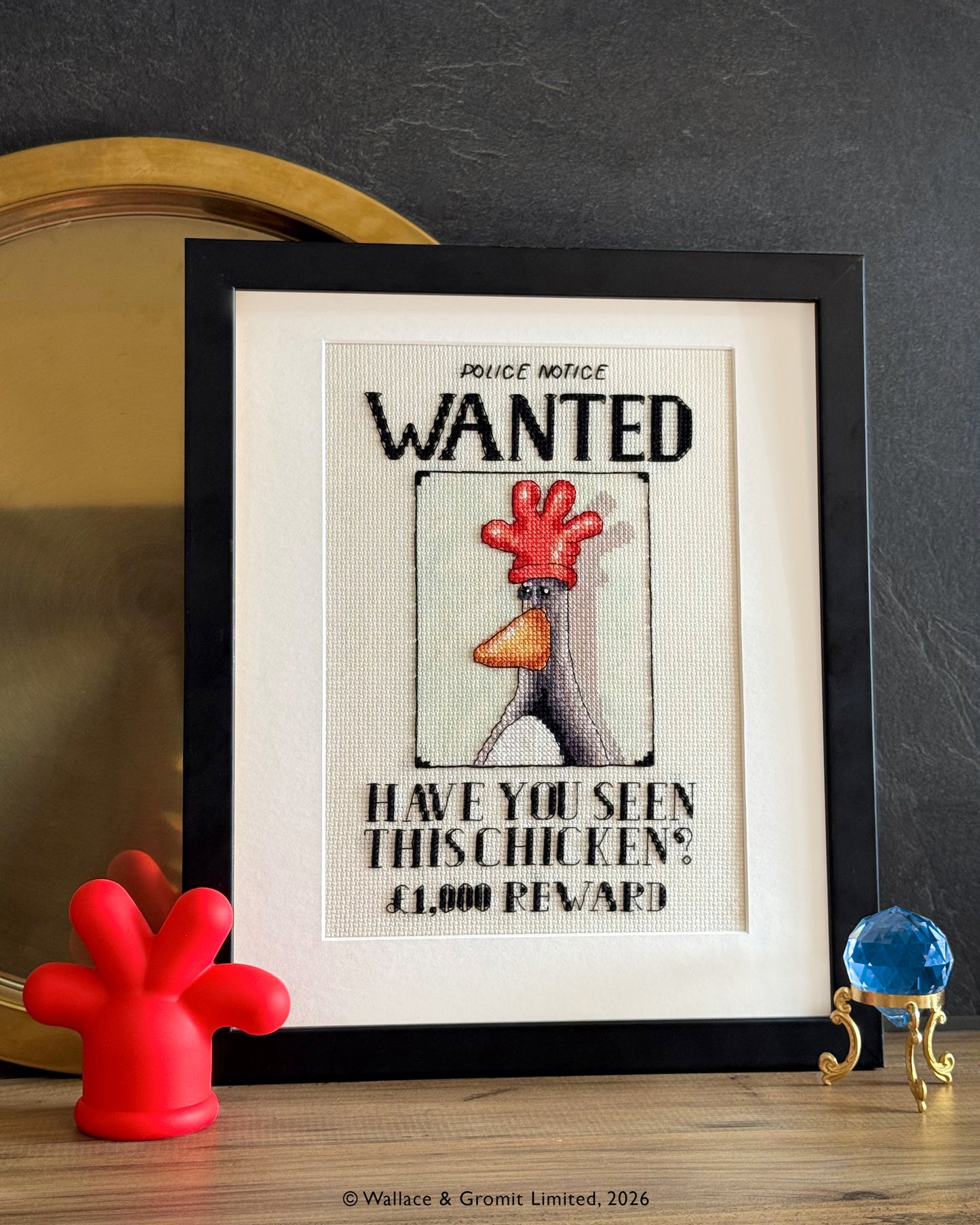 Have You Seen This Chicken? - Wallace & Gromit - Bothy Threads Cross Stitch Kit XWG8