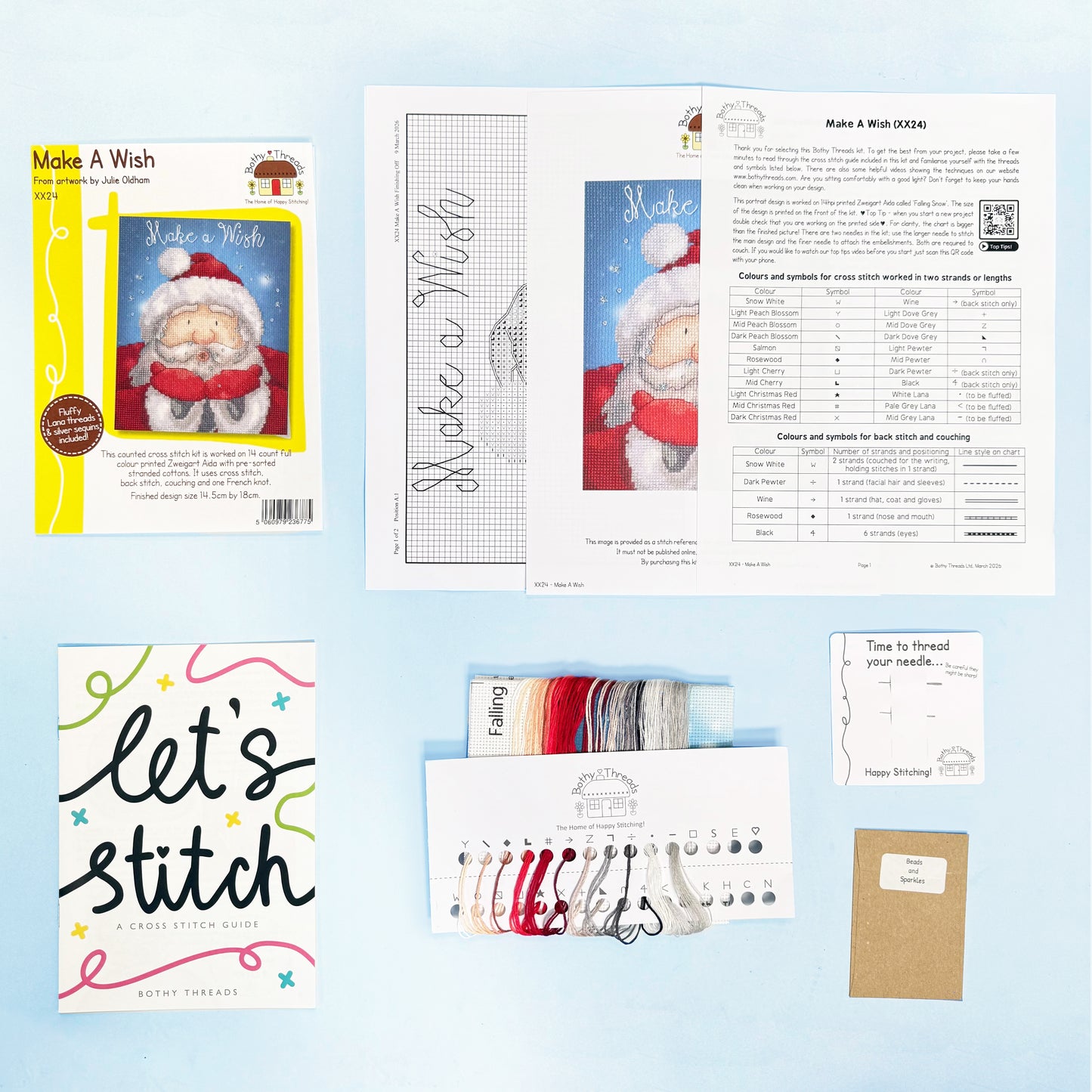 Make a Wish  - Bothy Threads Cross Stitch Kit XX24