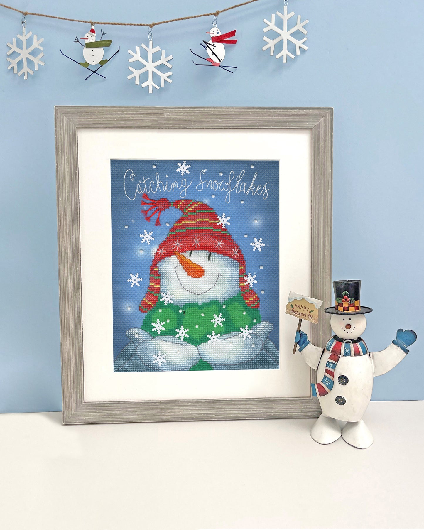 Catching Snowflakes  - Bothy Threads Cross Stitch Kit XX25