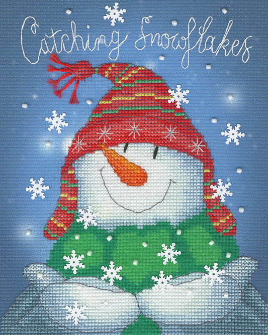 Catching Snowflakes  - Bothy Threads Cross Stitch Kit XX25