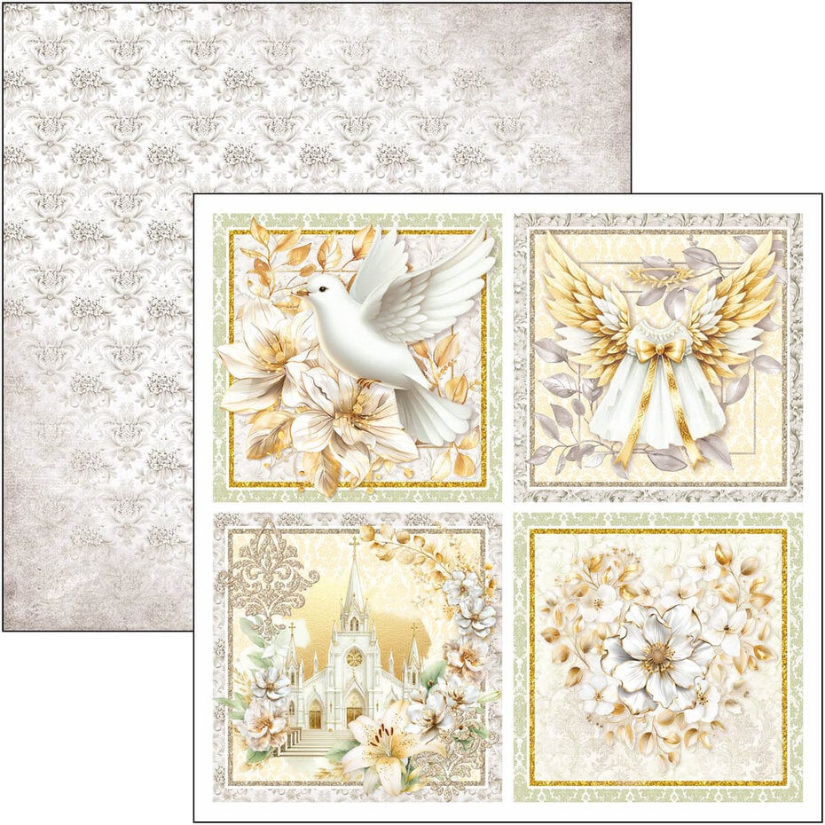 Ciao Bella Blessing Day 12x12 Inch Paper Pad (12pcs)(CBPM086)