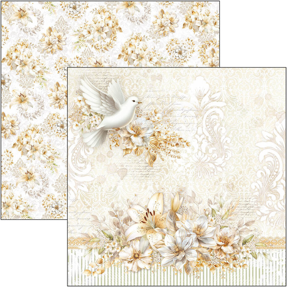 Ciao Bella Blessing Day 8x8 Inch Paper Pad (12pcs) (CBH086)