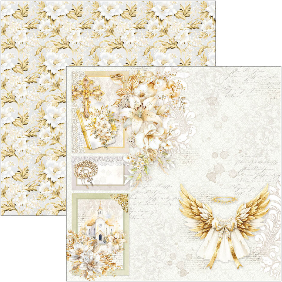 Ciao Bella Blessing Day 8x8 Inch Paper Pad (12pcs) (CBH086)