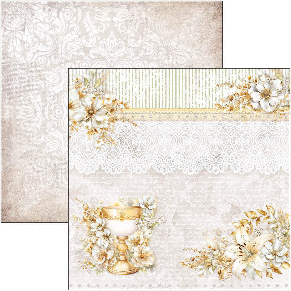 Ciao Bella Blessing Day 8x8 Inch Paper Pad (12pcs) (CBH086)
