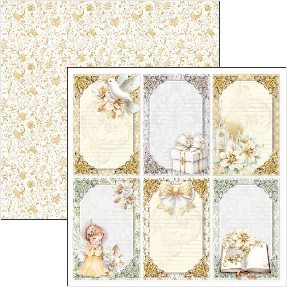 Ciao Bella Blessing Day 8x8 Inch Paper Pad (12pcs) (CBH086)