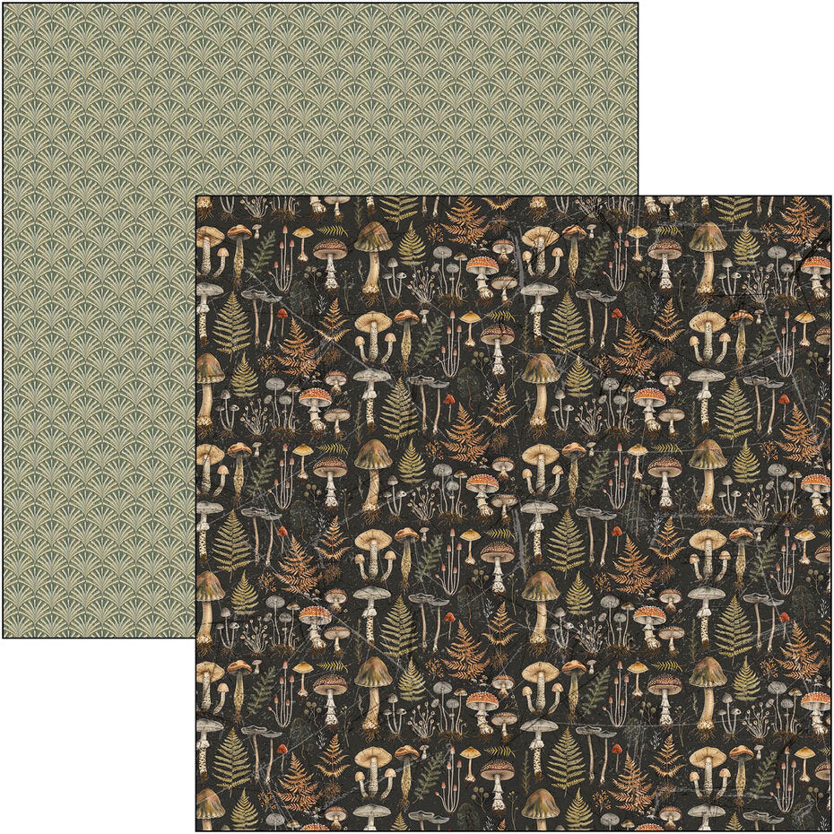 Ciao Bella Cabinet of Curiosities 12x12 Inch Patterns Pad (8pcs) (CBT085)