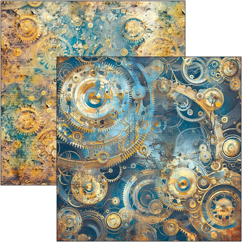 Ciao Bella Esprit de Voyage 8x8 Inch Paper Pad (12pcs) (CBH082)