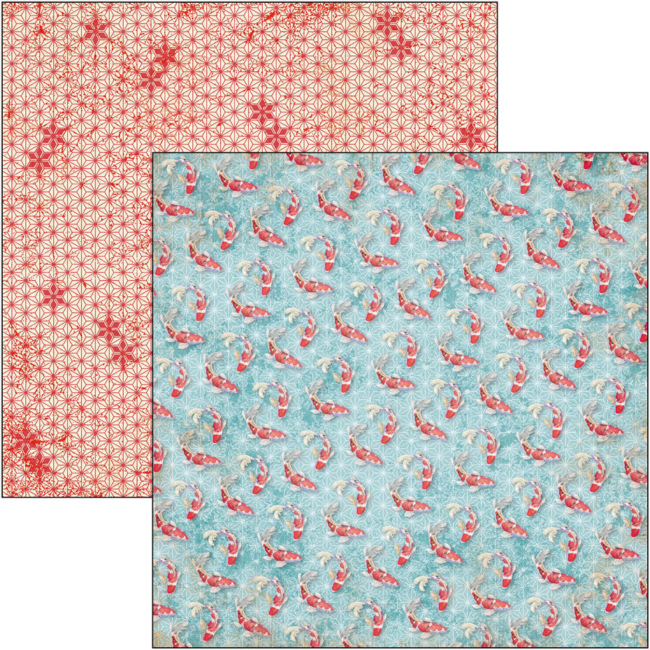 Ciao Bella Land of the Rising Sun 8x8 Inch Paper Pad (12pcs) (CBH076)