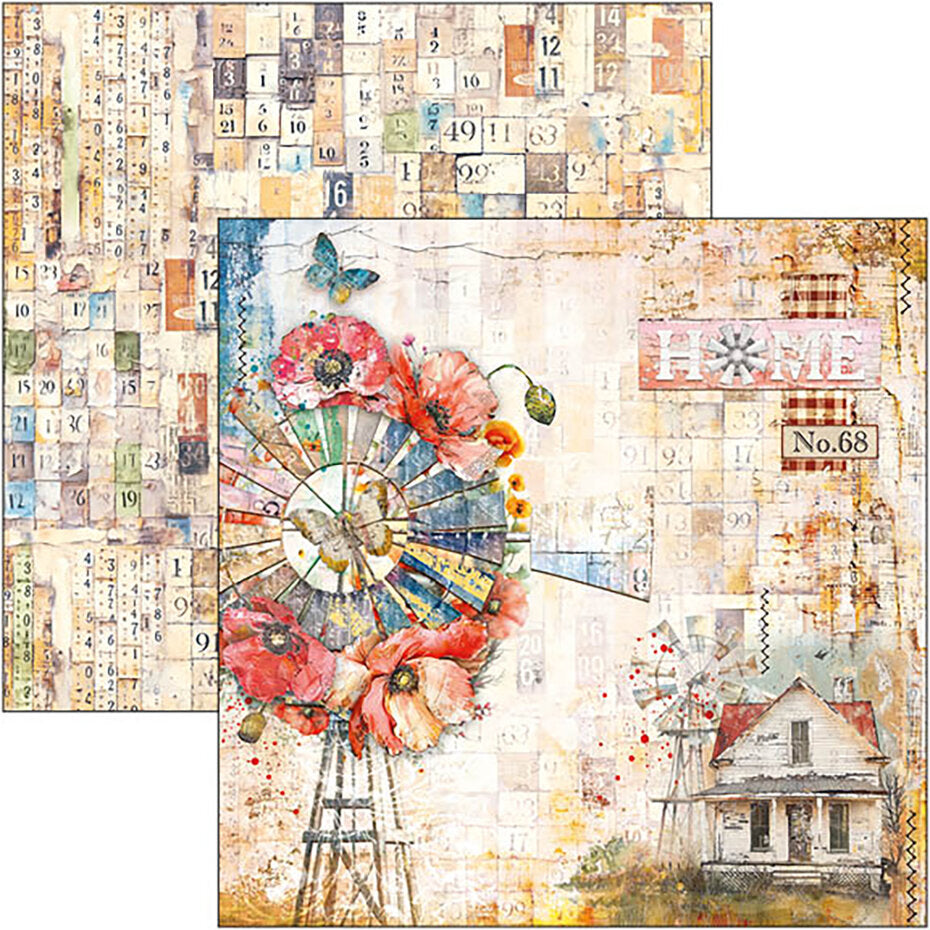 Ciao Bella Majestic Dream 8x8 Inch Paper Pad (12pcs) (CBH084)