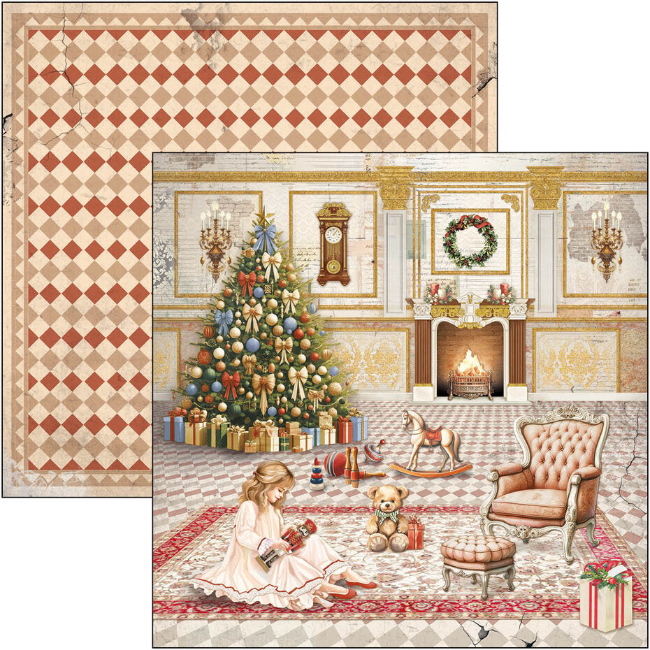 Ciao Bella The Nutcracker 12x12 Inch Paper Pad (12pcs) (CBPM080)