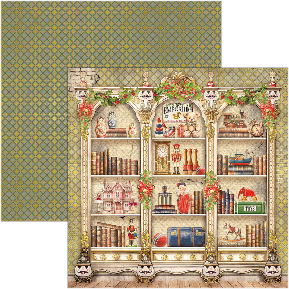 Ciao Bella The Nutcracker 12x12 Inch Paper Pad (12pcs) (CBPM080)