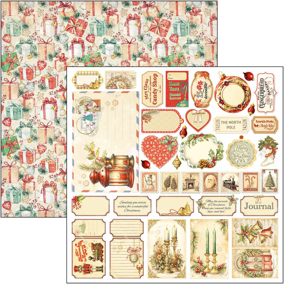 Ciao Bella The Nutcracker 12x12 Inch Patterns Pad (8pcs) (CBT080)