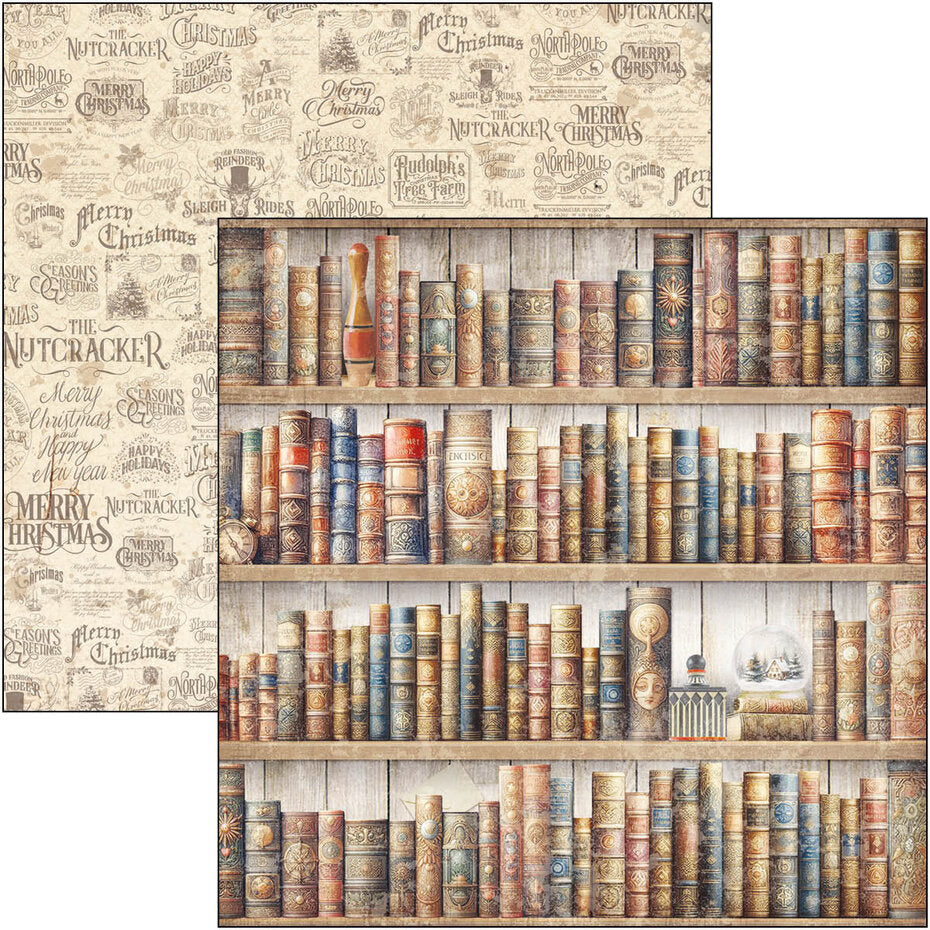 Ciao Bella The Nutcracker 8x8 Inch Paper Pad (12pcs) (CBH080)