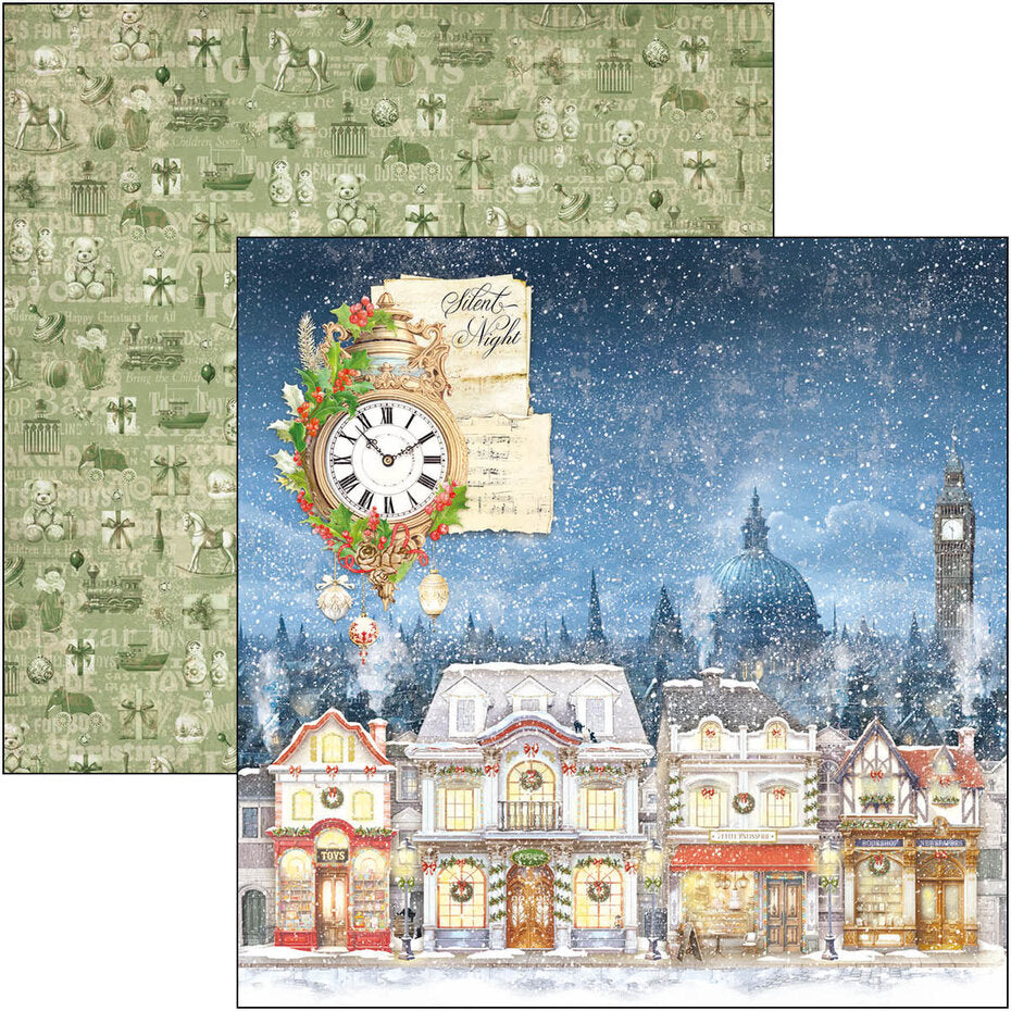 Ciao Bella The Nutcracker 8x8 Inch Paper Pad (12pcs) (CBH080)