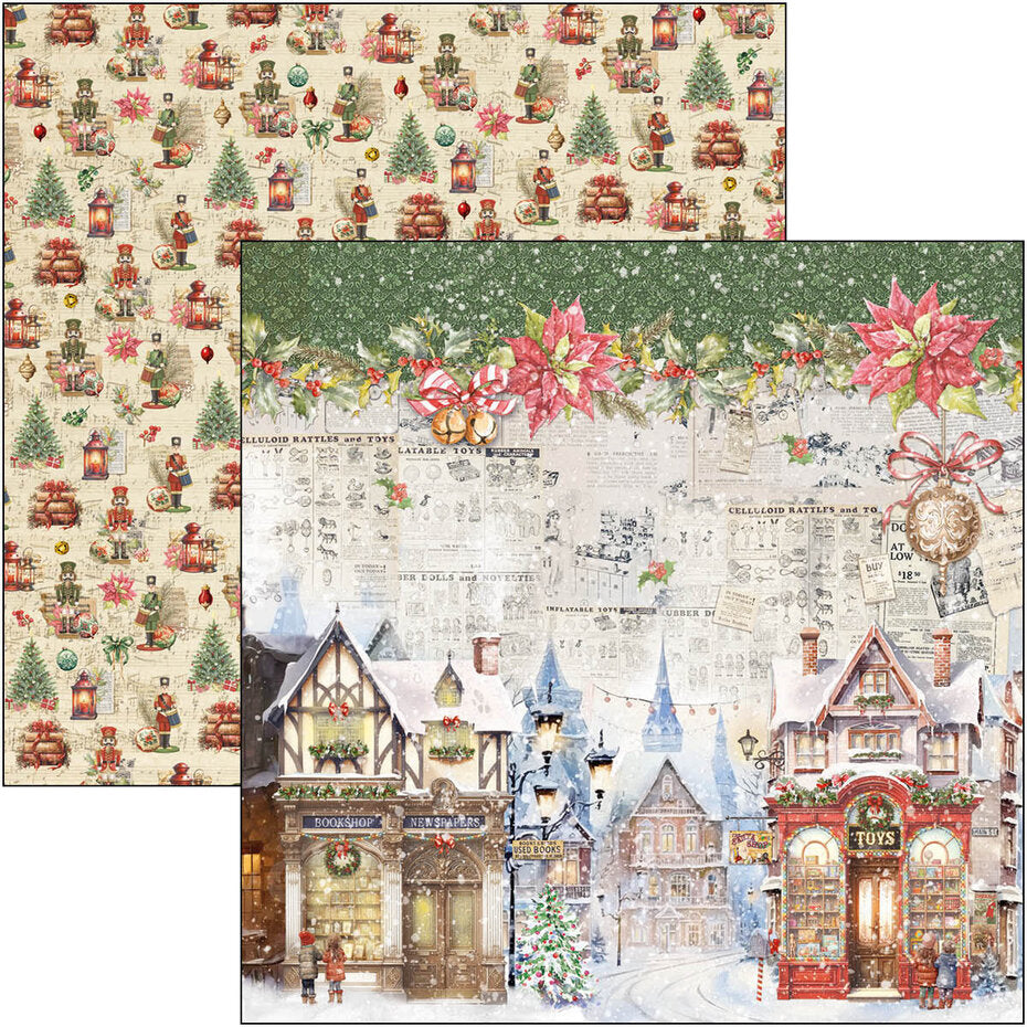 Ciao Bella The Nutcracker 8x8 Inch Paper Pad (12pcs) (CBH080)